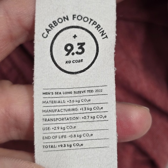 Allbirds Shirt Mens Medium Pink Sea Long Sleeve Tee Stretch Active Athleisure - Picture 6 of 11